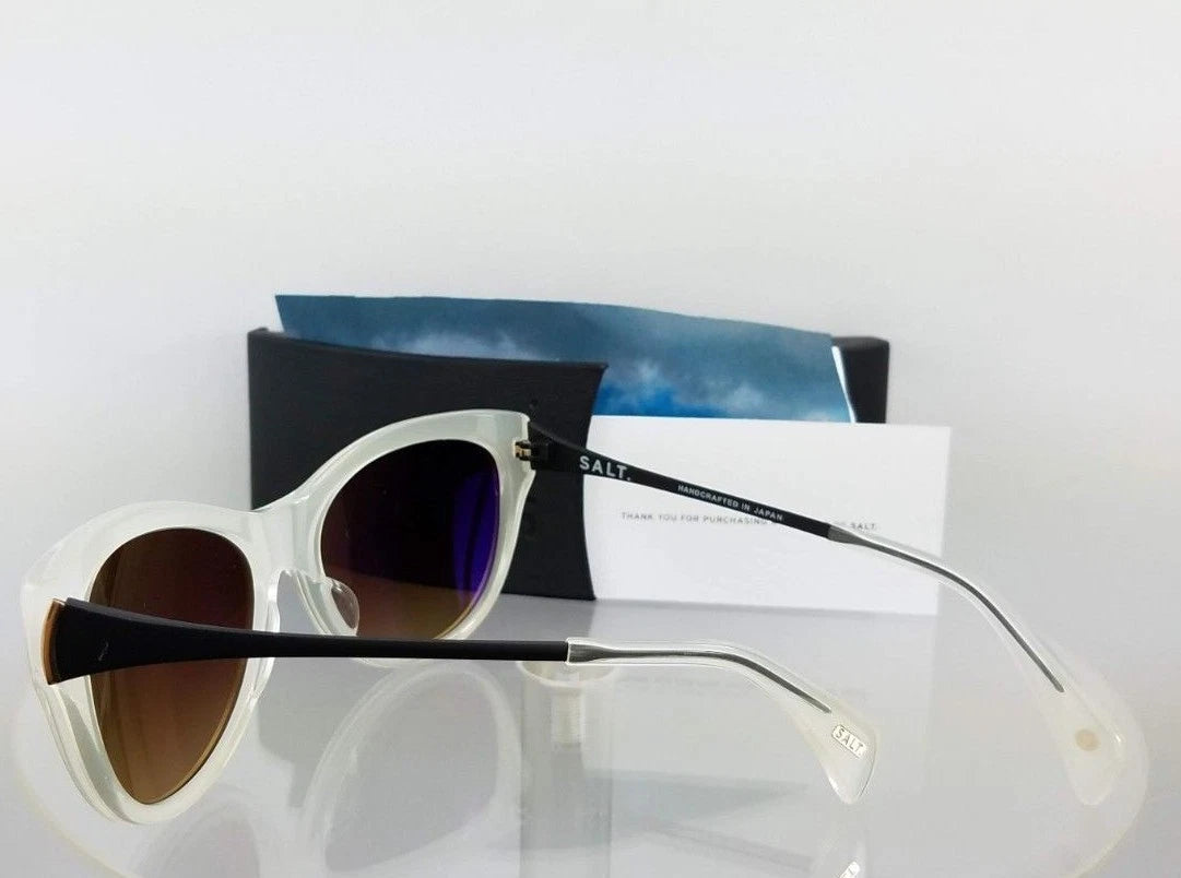 Brand New Authentic SALT Sunglasses Blanchett Ivory White 55mm Polarized Frame
