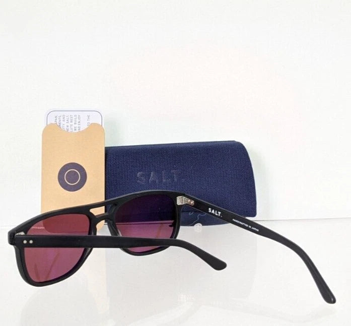 New Authentic Salt Sunglasses VENTURA MBK Polarized Black 57mm Frame