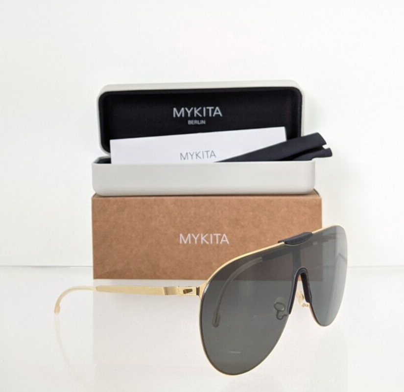 Brand New Authentic MYKITA Mylon Hybrid Agave Col. 315 Gold Frame