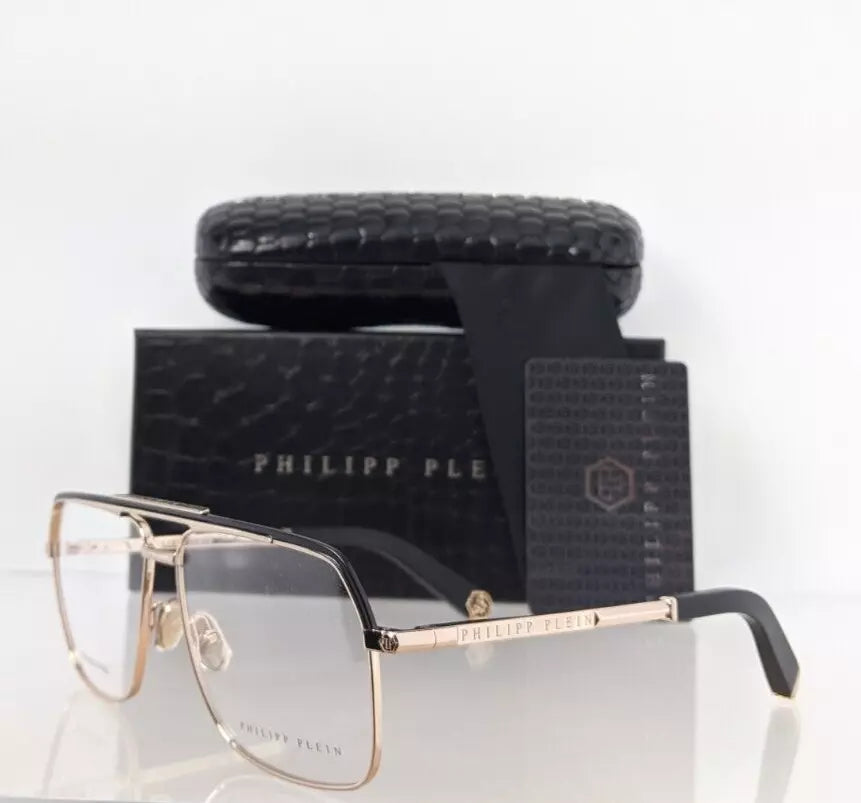 New Authentic Philipp Plein Eyeglasses VPP 085 Col 0302 VPP085 Pure Frame