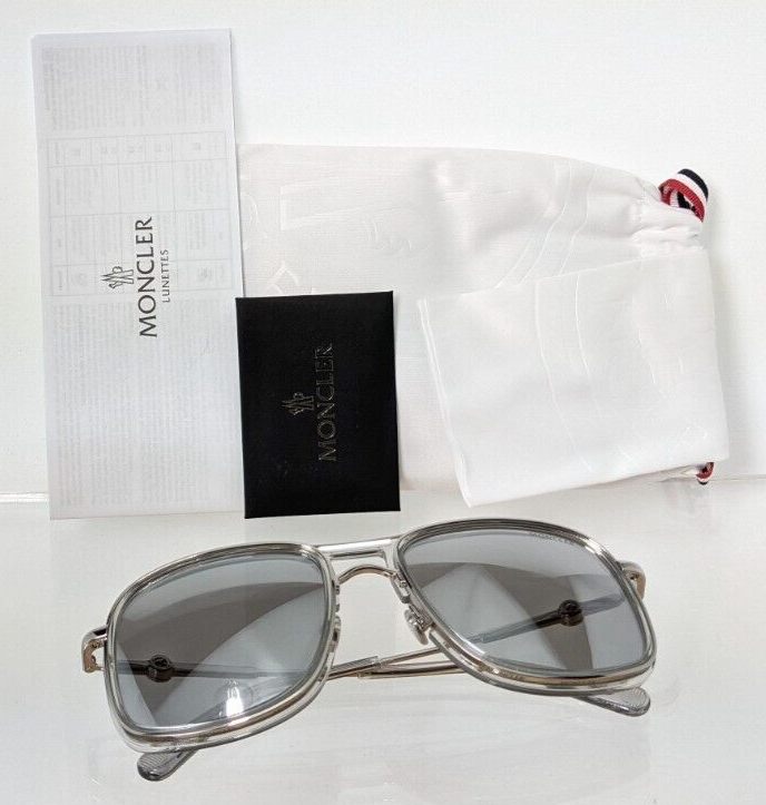 Brand New Authentic Moncler Sunglasses MONCLER ML 0223 20C 56mm KONTOUR Frame