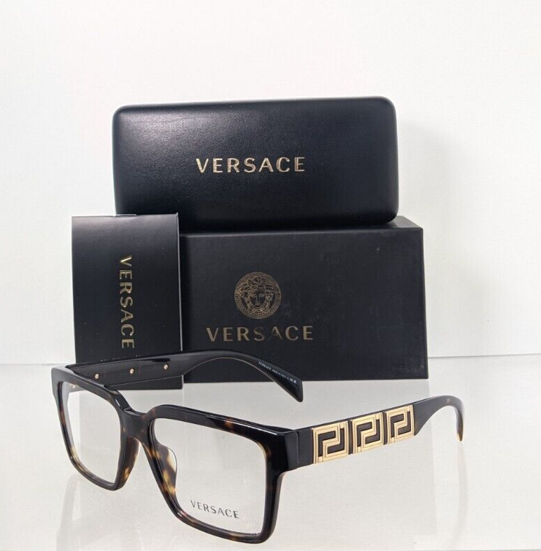 Brand New Authentic Versace Eyeglasses MOD. 3339 108 53mm 3339-U Frame