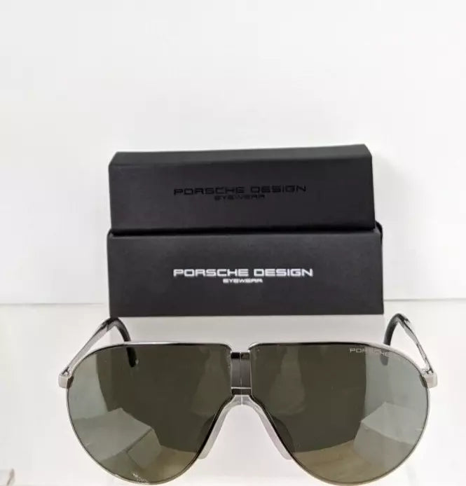 Brand New Authentic Porsche Design Sunglasses P 8480 B Gold P' 8480 66mm Frame