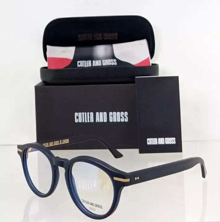 Brand New Authentic CUTLER AND GROSS OF LONDON Eyeglasses 1338 03 51mm Frame