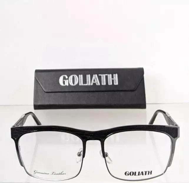 Brand New Authentic GOLIATH Eyeglasses XIX Black 59mm Frame