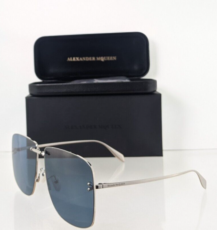 Brand New Authentic Alexander McQueen Sunglasses AM 0343 003 64mm Frame