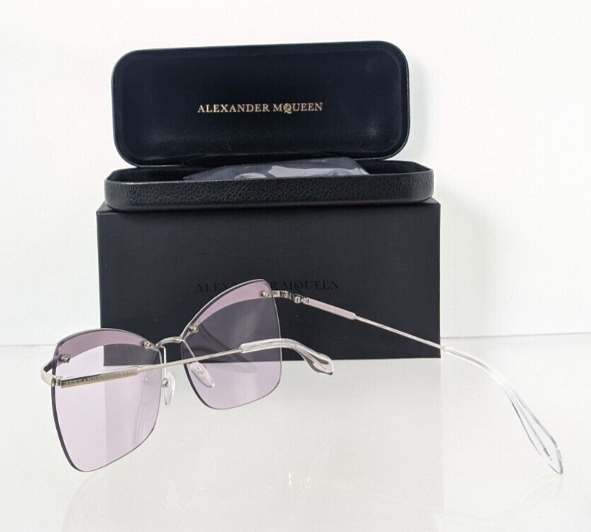 Brand New Authentic Alexander McQueen Sunglasses AM 0059 001 60mm Frame