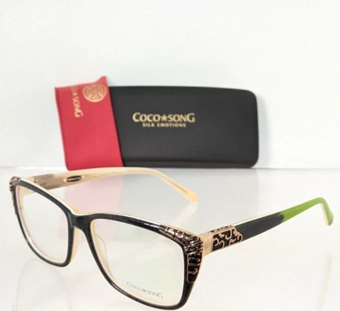 New Authentic COCO SONG Eyeglasses Travel Mind Col. 1 55mm CV136