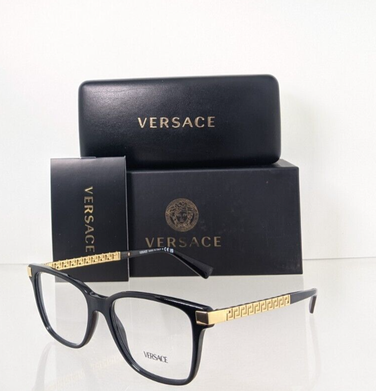 Brand New Authentic Versace Eyeglasses MOD. 3340 GB1 53mm 3340-U Frame