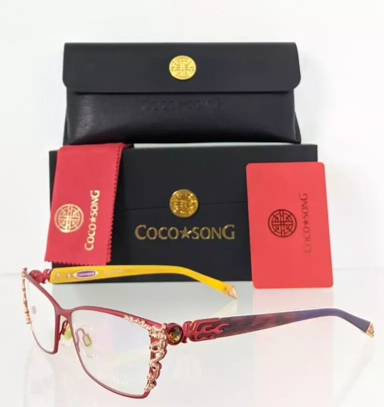 Brand New Authentic COCO SONG Eyeglasses Right Glory Col 3 54mm CV115