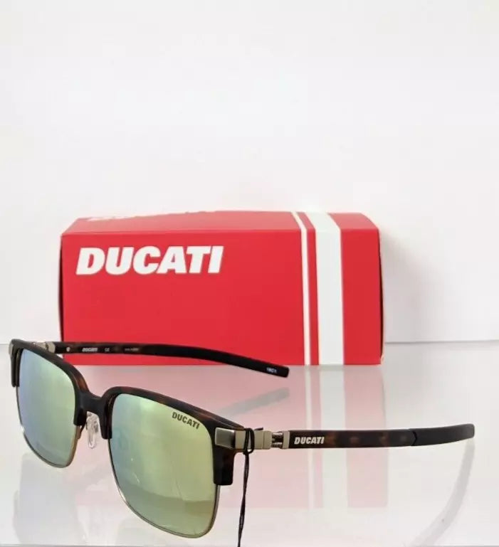 Brand New Authentic DUCATI Sunglasses DA 5004 400 56mm Brown Frame