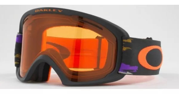 Brand New Authentic Oakley OO7045 31 Snow Goggles Distressed Paint Purple Iron