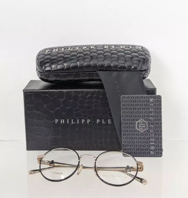 New Authentic Philipp Plein Eyeglasses VPP 061 Col 0300 VP061 Glam sunset Frame