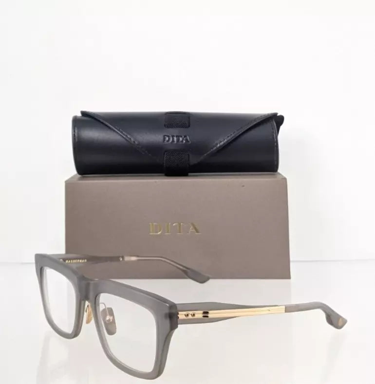 Brand New Authentic Dita Eyeglasses WASSERMAN DTX-700 A 03AF GRY GLD 52mm Frame