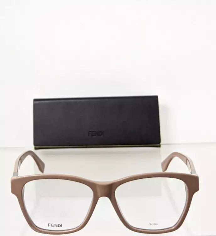 Brand New Authentic Fendi Eyeglasses 0301 09Q 54mm Beige Frame 0301 Peekaboo