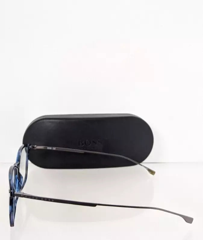 New Authentic HUGO BOSS Eyeglasses 1015 38I Blue 58mm Frame