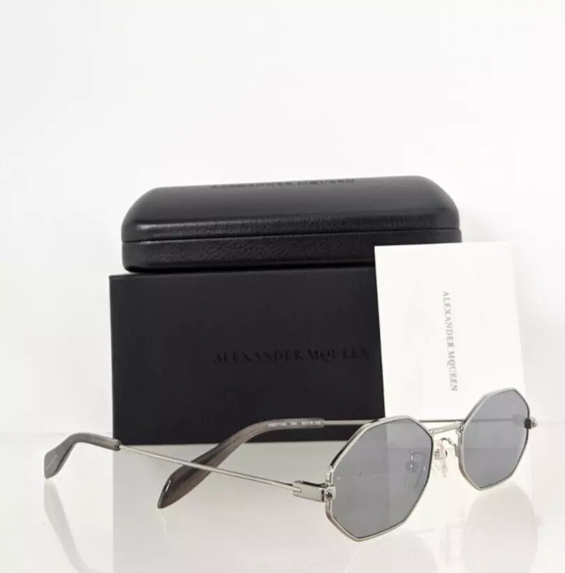 Brand New Authentic Alexander McQueen Sunglasses AM0211SA 004 56mm 0211