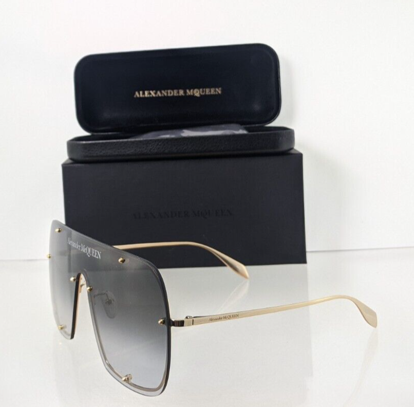 Brand New Authentic Alexander McQueen Sunglasses AM 0362 003 99mm Frame