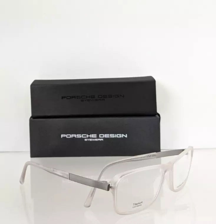 Brand New Authentic Porsche Design Eyeglasses P' 8267 C 55mm Titanium Frame