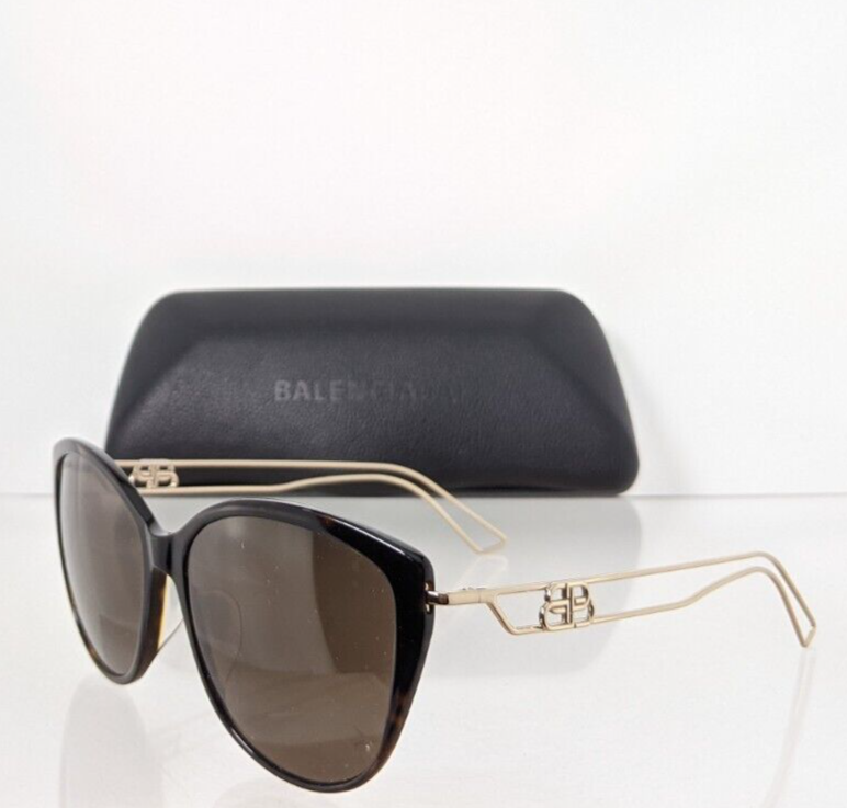 Brand New Authentic Balenciaga Sunglasses BB 0057 002 55mm Frame