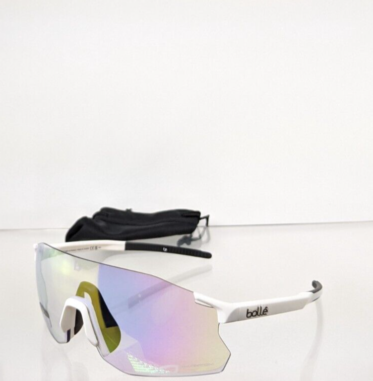 Brand New Authentic Bolle Sunglasses ICARUS White Polarized Frame