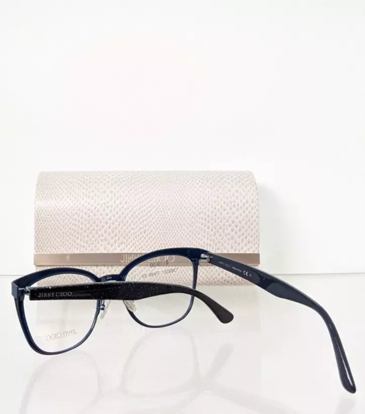 Brand New Authentic Jimmy Choo Eyeglasses 189 JOJ Navy Frame