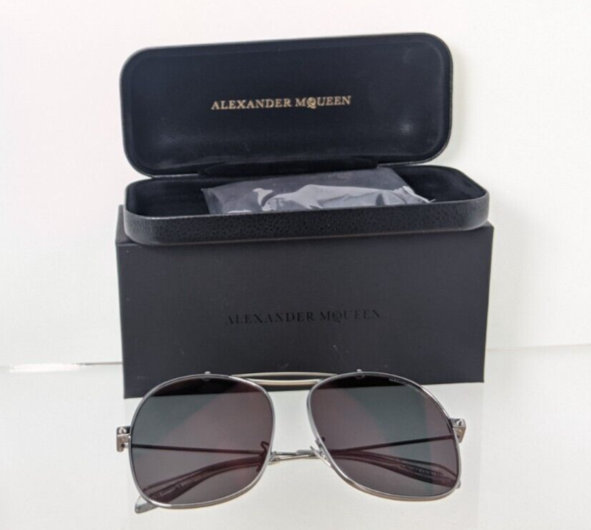 Brand New Authentic Alexander McQueen Sunglasses AM 0088 006 59mm Frame