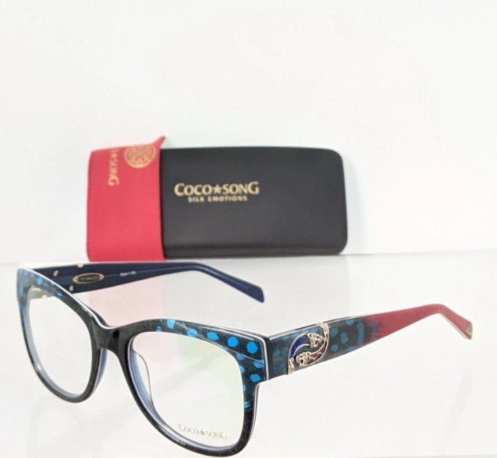 New Authentic COCO SONG Eyeglasses Love Please Col. 1 51mm CV167