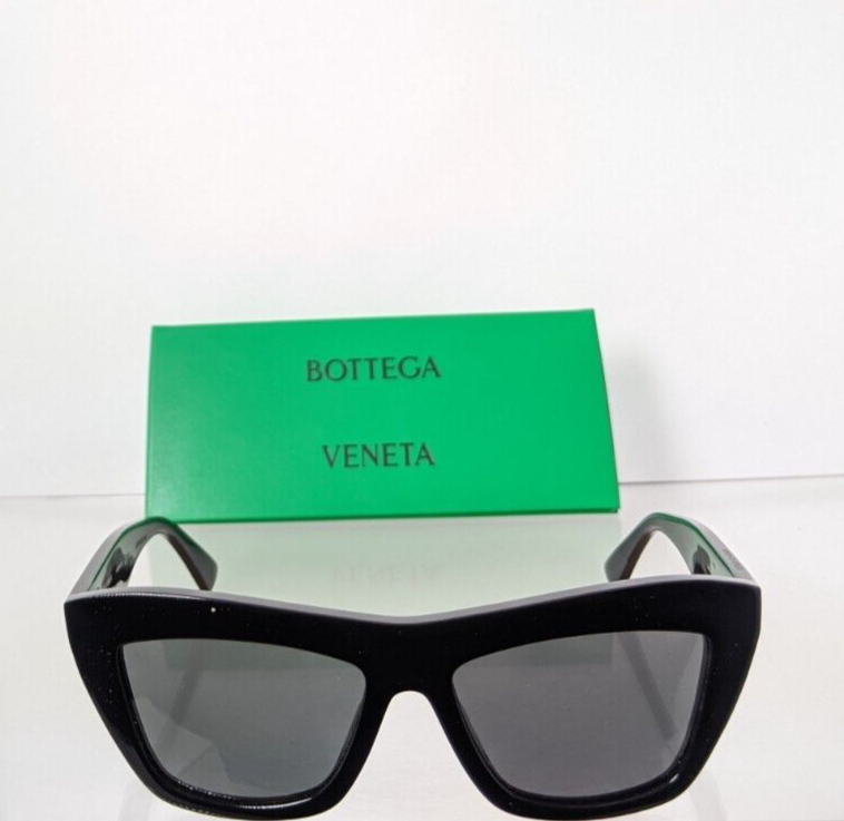 Brand New Authentic Bottega Veneta Sunglasses BV 1121 001 55mm Frame