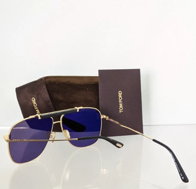 New Authentic Tom Ford Sunglasses TF 1017 28A Jaden 60mm FT 1017 Frame