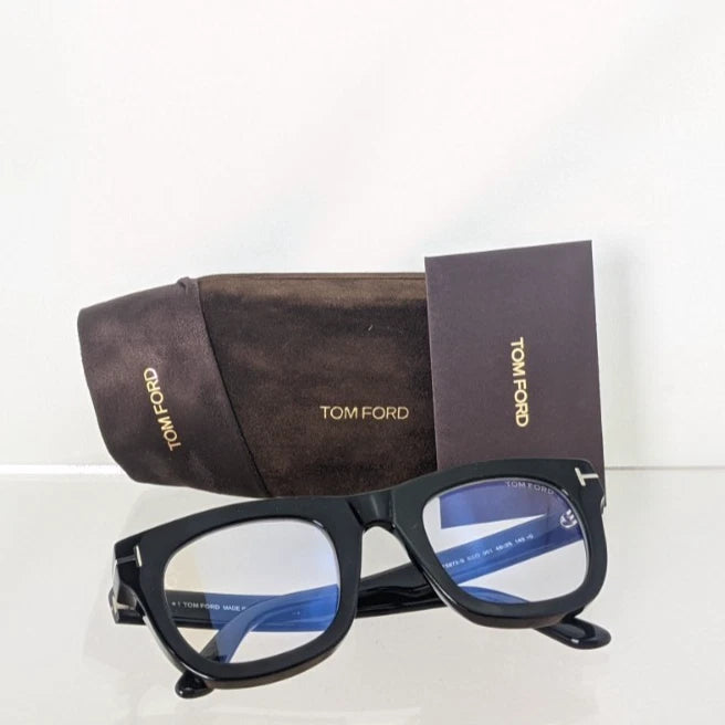 Brand New Authentic Tom Ford TF 5872 Eyeglasses 001 Frame FT 5872-B ECO 48mm