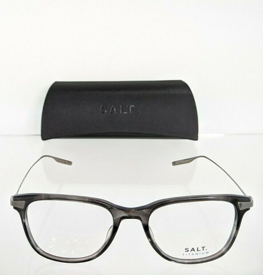 Brand New Authentic SALT Eyeglasses KRAMER CG Silver Gray 51mm Frame