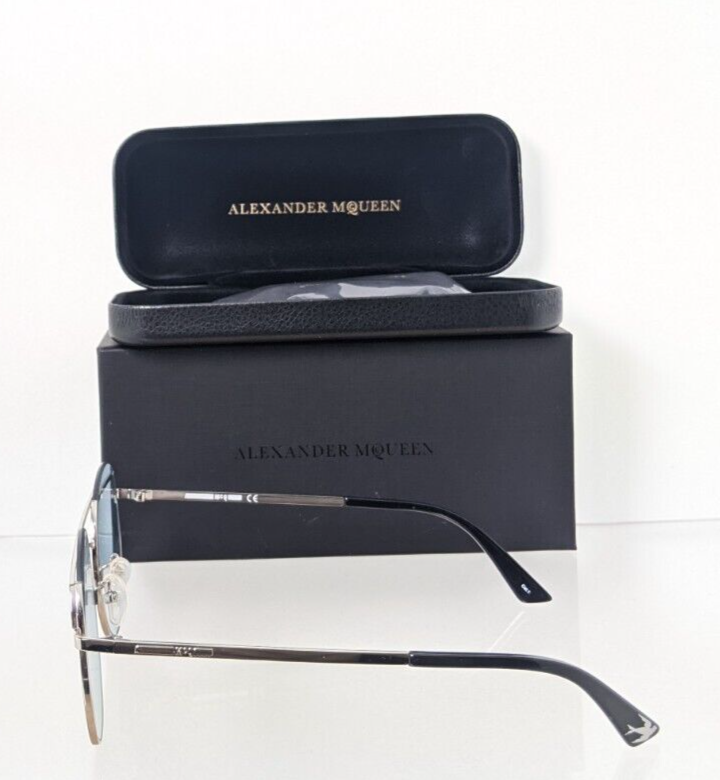 Brand New Authentic Alexander McQueen Sunglasses MQ 0164 004 55mm Frame