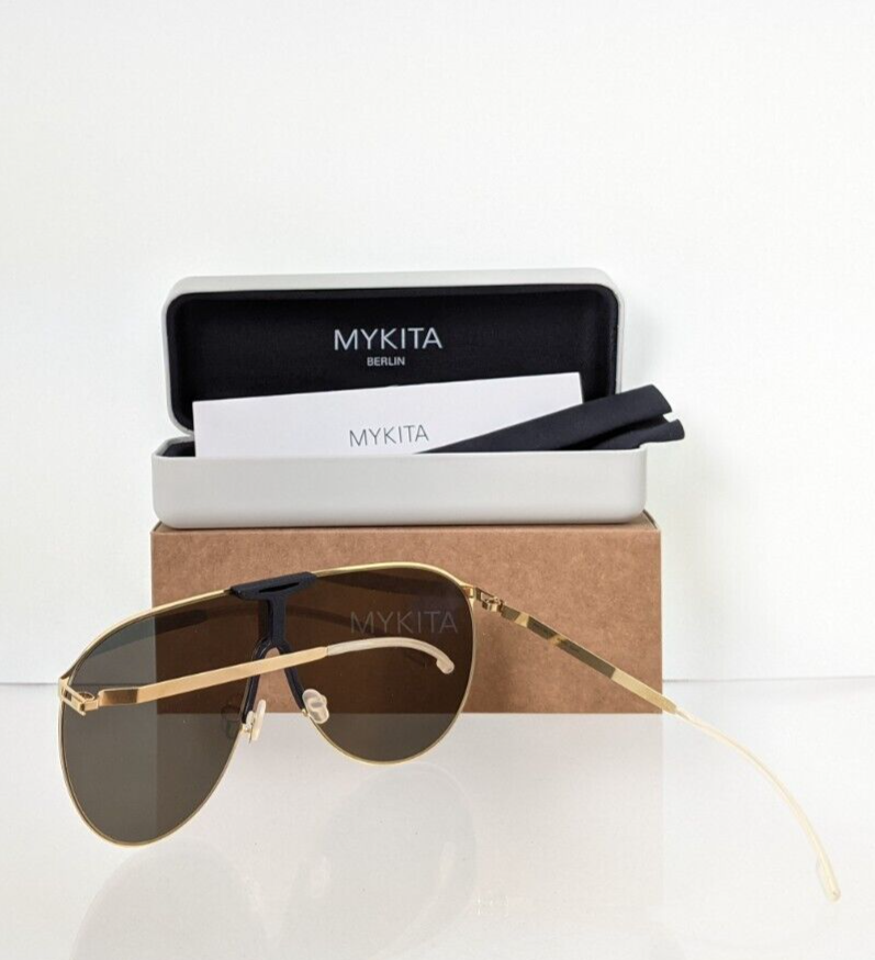 Brand New Authentic MYKITA Mylon Hybrid Agave Col. 315 Gold Frame