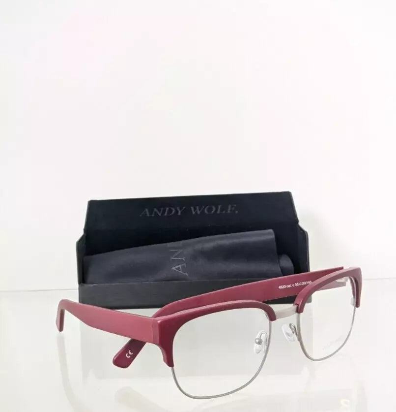 New Authentic Andy Wolf Eyeglasses 4520 Col. C Hand Made Austria 55mm Frame