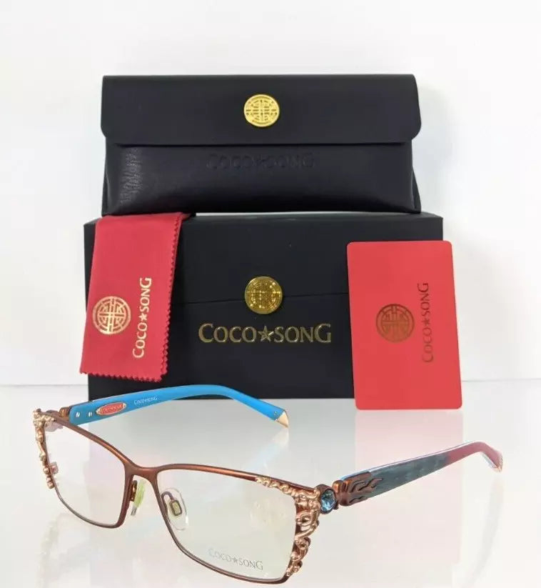 Brand New Authentic COCO SONG Eyeglasses Right Glory Col 4 54mm CV115