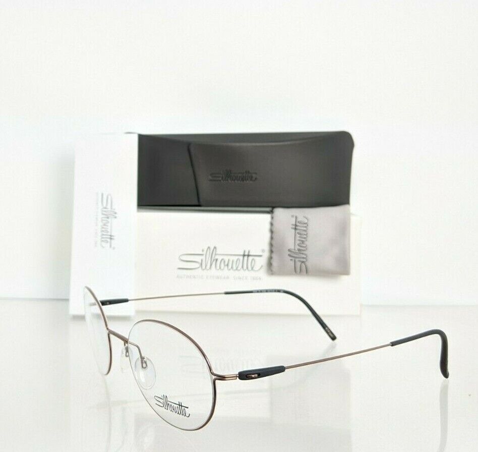 Brand New Authentic Silhouette Eyeglasses SPX 5524 75 6340 Titanium Frame 50mm