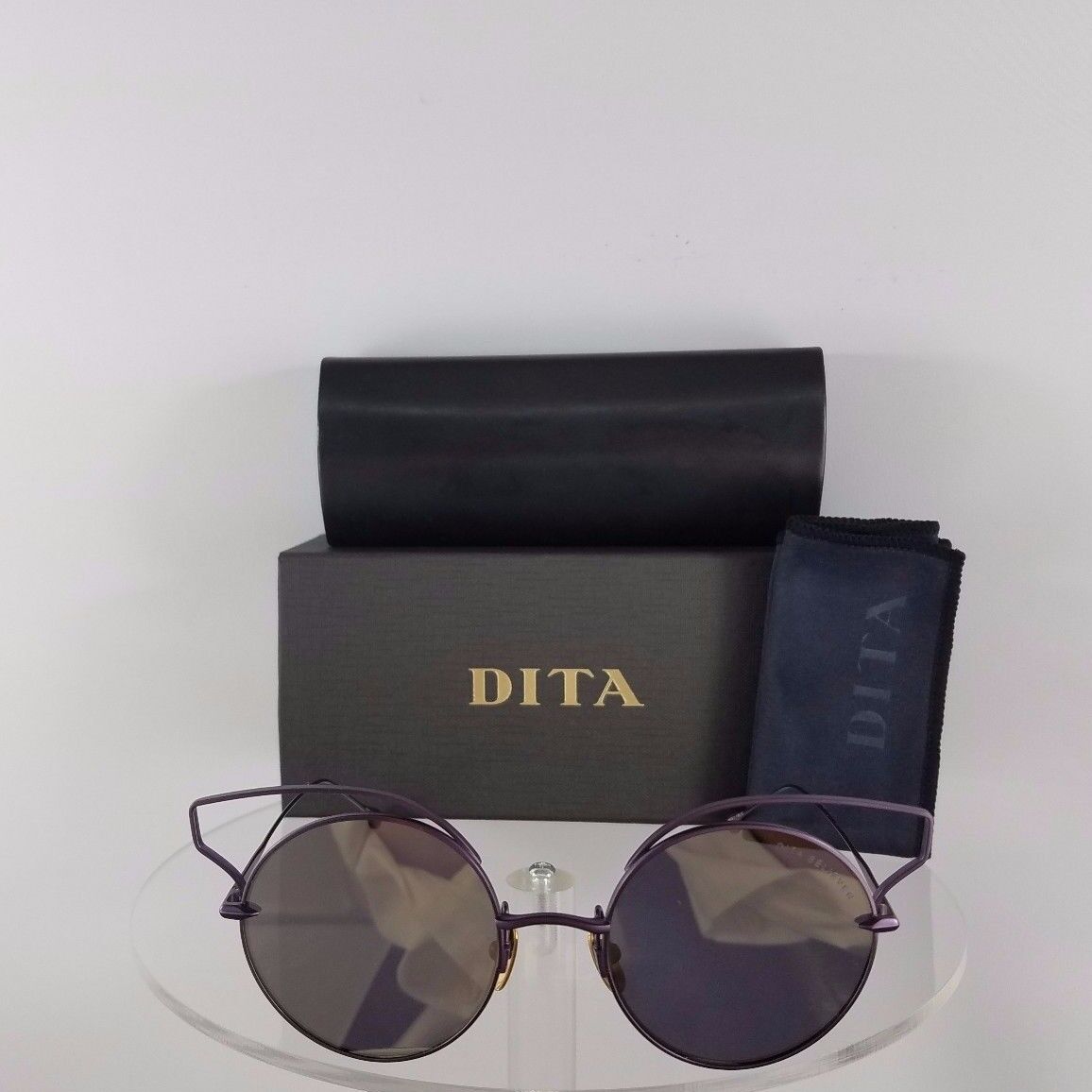 Brand New Authentic Dita Sunglasses Believer 23008-C-PUR-52mm Frame Purple