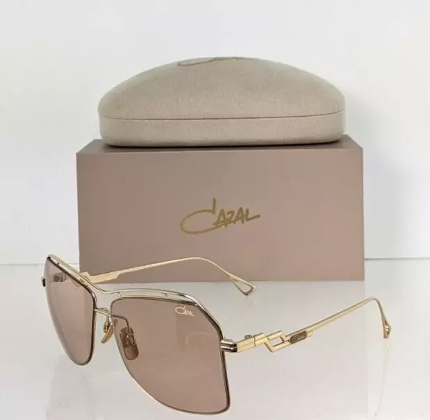 Brand New Authentic CAZAL Sunglasses MOD. 9501 COL. 001 Gold Frame
