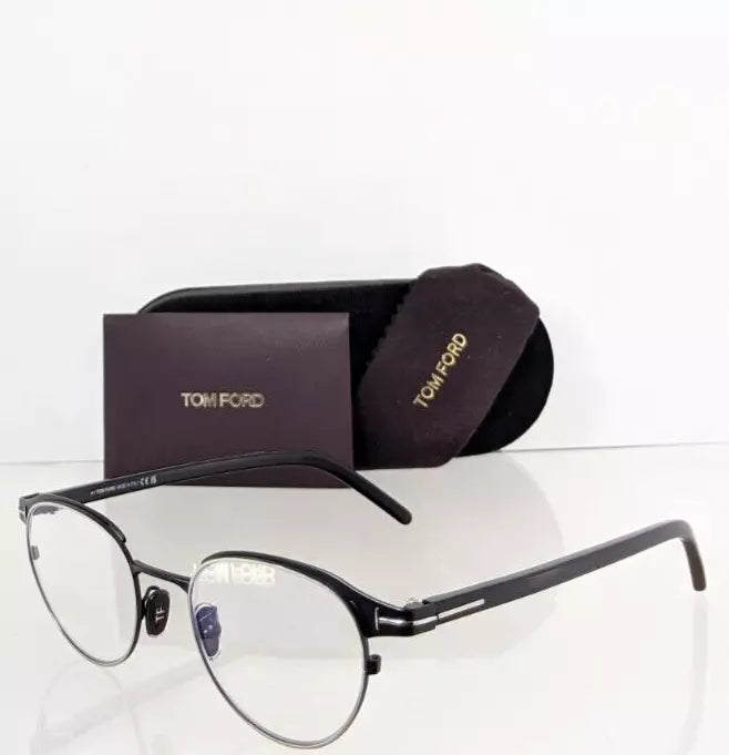 Brand New Authentic Tom Ford TF 5863 - D-B Eyeglasses 5863 001 FT 48mm Frame