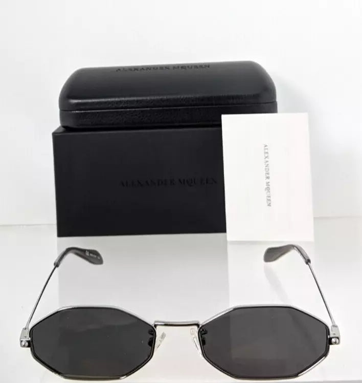 Brand New Authentic Alexander McQueen Sunglasses AM0211SA 004 56mm 0211