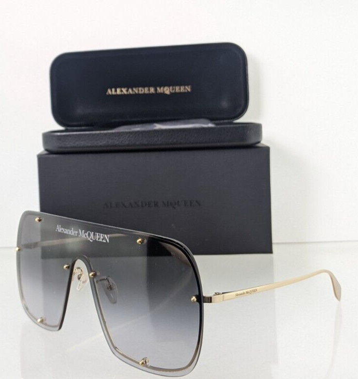 Brand New Authentic Alexander McQueen Sunglasses AM 0362 003 99mm Frame