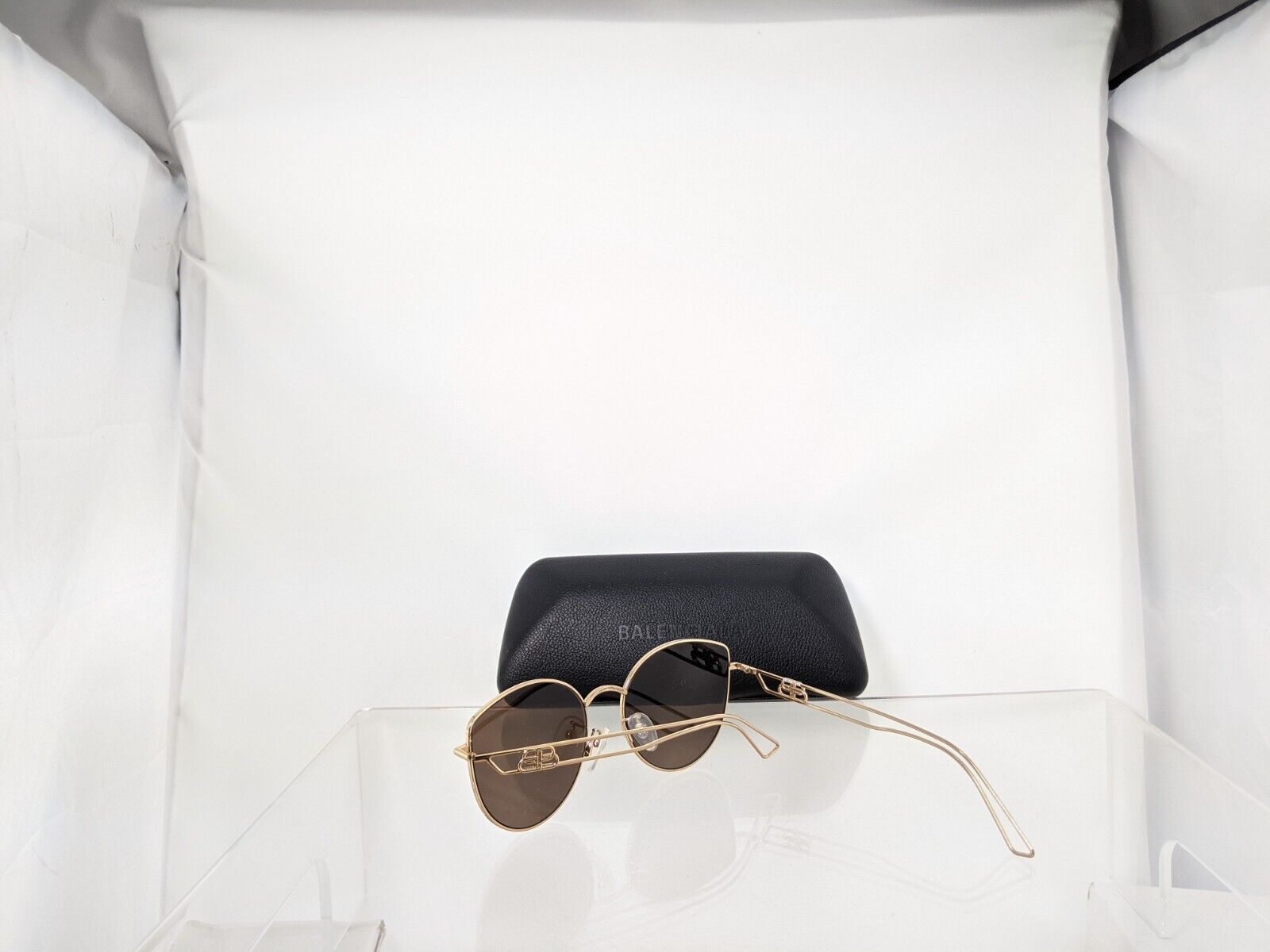 Brand New Authentic Balenciaga Sunglasses BB 0059 002 57mm Frame