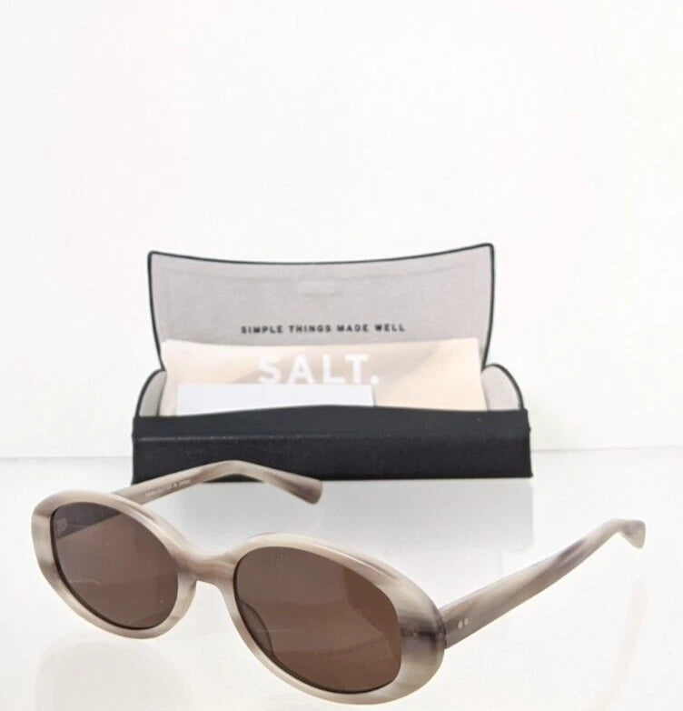 Brand New Authentic Salt Sunglasses NADINE MH Polarized Ivory 52mm Frame
