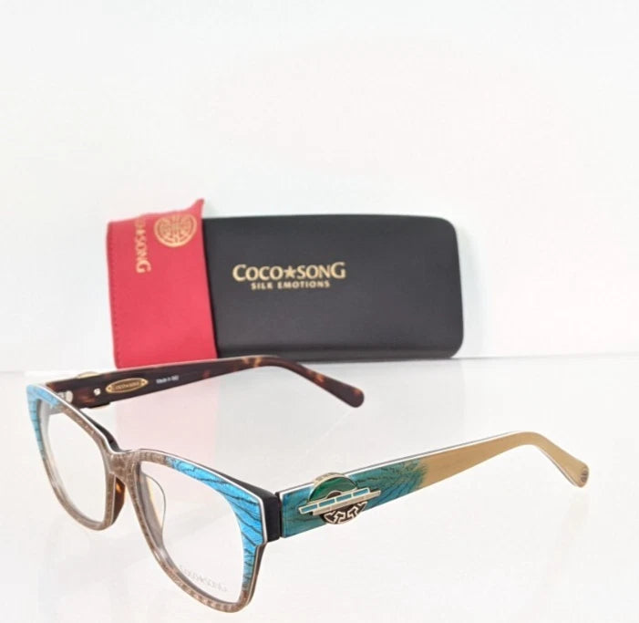 New Authentic COCO SONG Eyeglasses Sunset Horizon Col. 2 53mm CV160