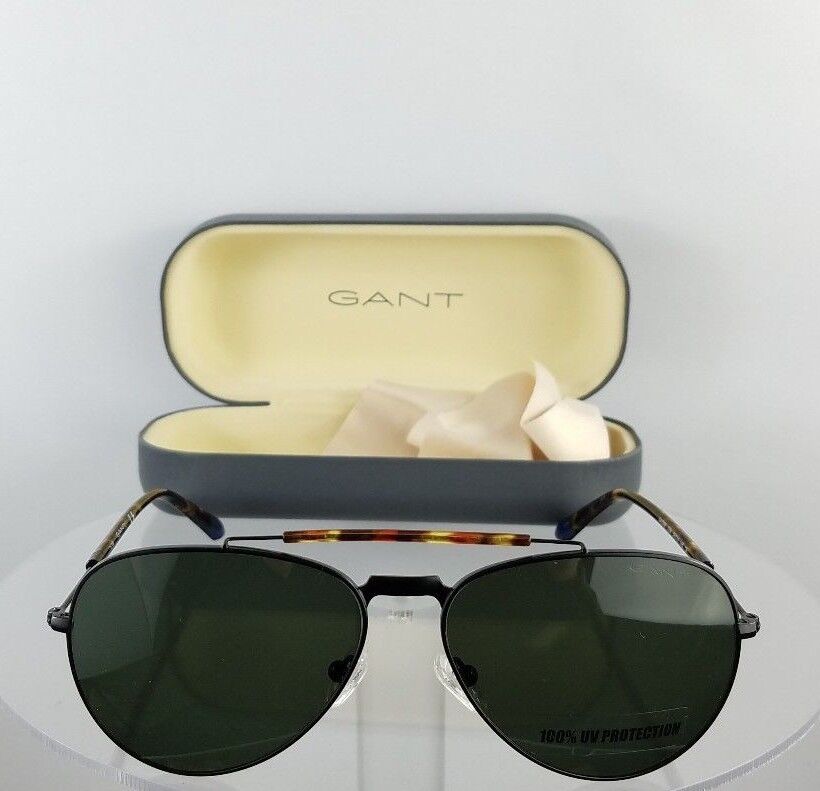 Brand New Authentic Gant Sunglasses Ga7088 02N Matte Black Frame 7088