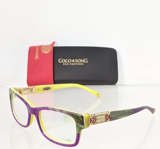 New Authentic COCO SONG Eyeglasses Party Dance Col. 1 53mm CV106
