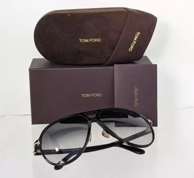 Brand New Authentic Tom Ford Sunglasses FT TF 1061 01B Bertrand - 02 TF1061 64mm