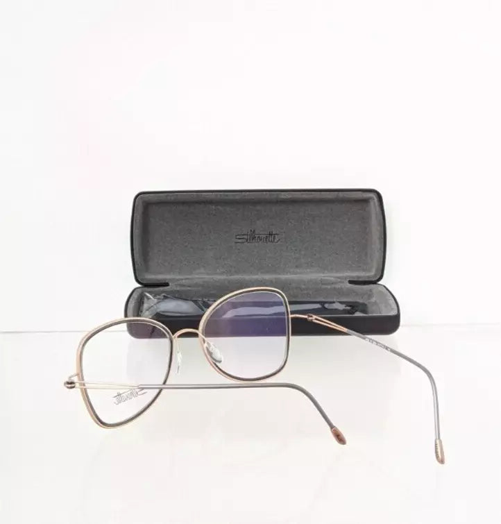 Brand New Authentic Silhouette Eyeglasses SPX 4558 75 6630 Titanium Frame 53mm