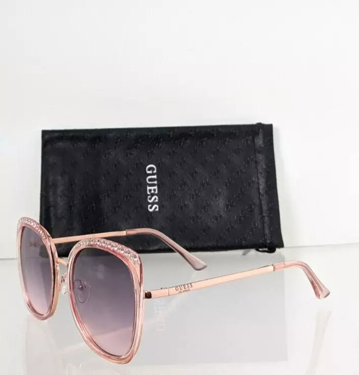 Brand New Authentic Guess Factory Sunglasses GF 0381 72T Pink Gold Frame GF0381